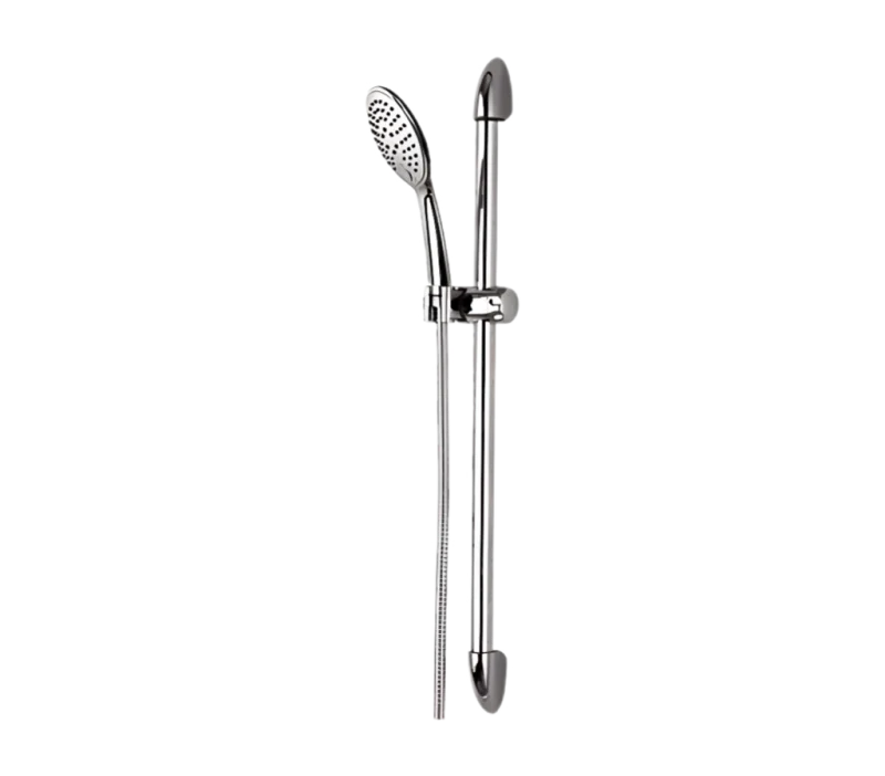 Душевая стойка с ручным душем и шлангом Remer 311F315P3, хром