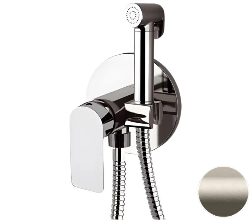Гигиенический душ со смесителем Remer Infinity I65WXV, сталь