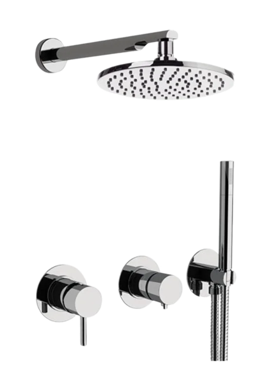 Душевая система Remer X Style X96S02O, хром