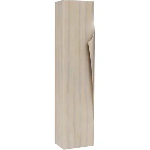 Шкаф-пенал подвесной Aqwella Papyrus Wood светлое дерево