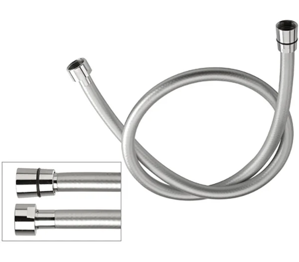 Шланг для душа ПВХ 120 см Remer 332CNMTR120, хром