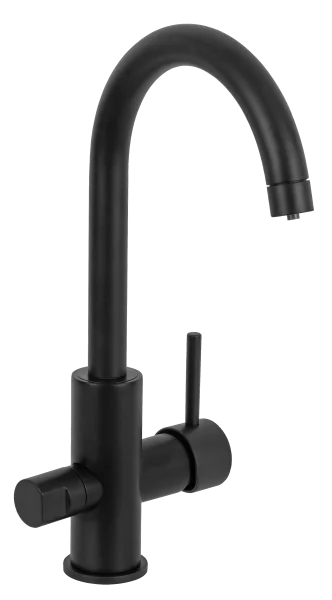 Cмеситель для кухни Remer X Style N792DWNO, черный матовый