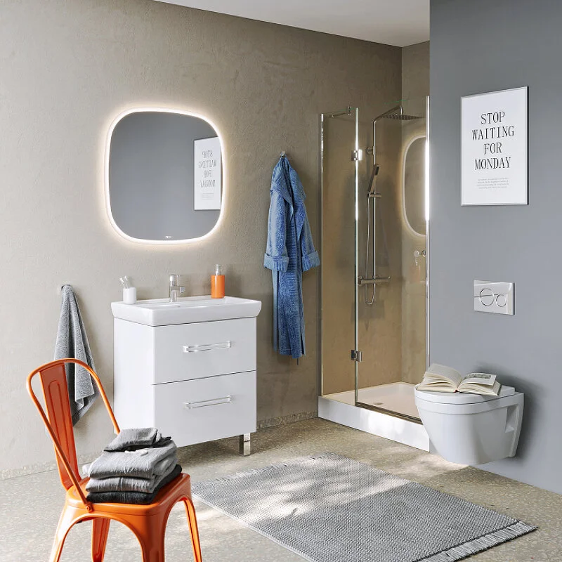 AQWELLA Aura зеркало 80 см