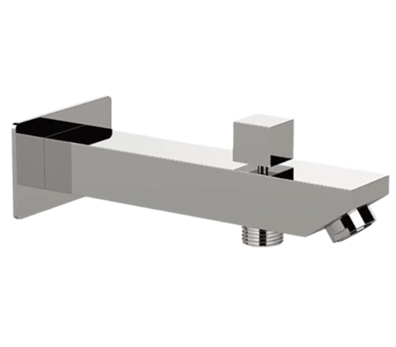 Излив настенный 18 см с дивертером Remer 91QD, хром