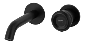 Смеситель для раковины Remer Element ET15PNO, черный матовый
