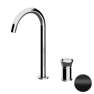 Смеситель для раковины Remer Element ET57LNO, черный матовый