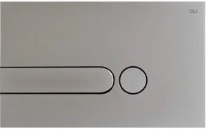 Кнопка смыва механическая OLI Iplate 670006 хром матовый