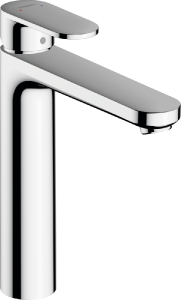 Смеситель для умывальника Hansgrohe Vernis Blend высокий 190 без донного клапана 71582000 хром