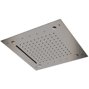 Верхний душ потолочный с подсветкой 43 см Remer SS357RS43NCW, хром