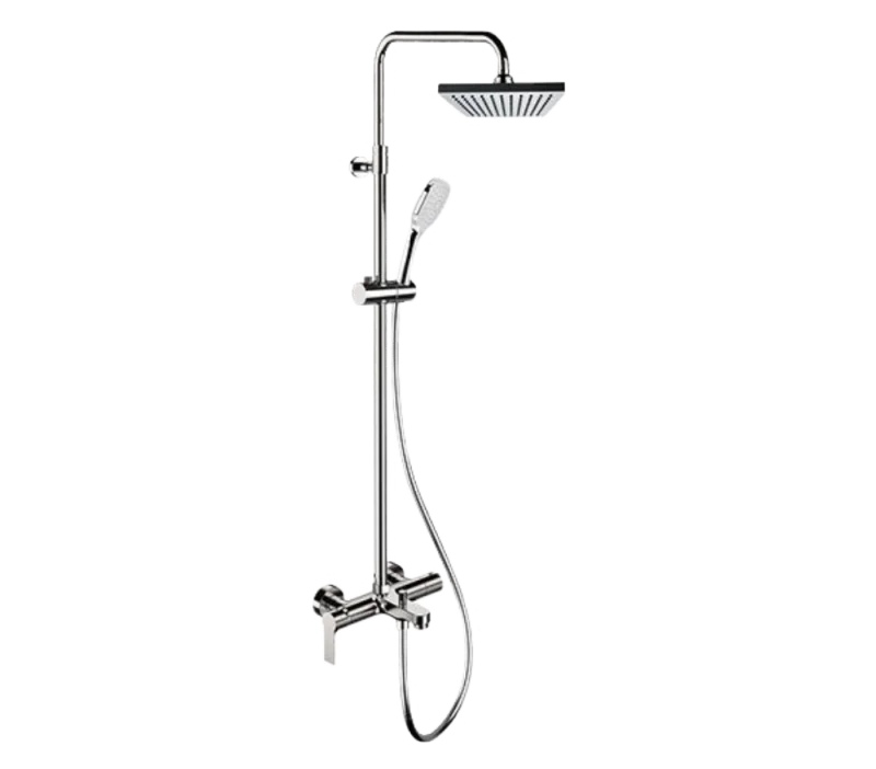 Душевая система с изливом Remer Energy EY34ASD25, хром