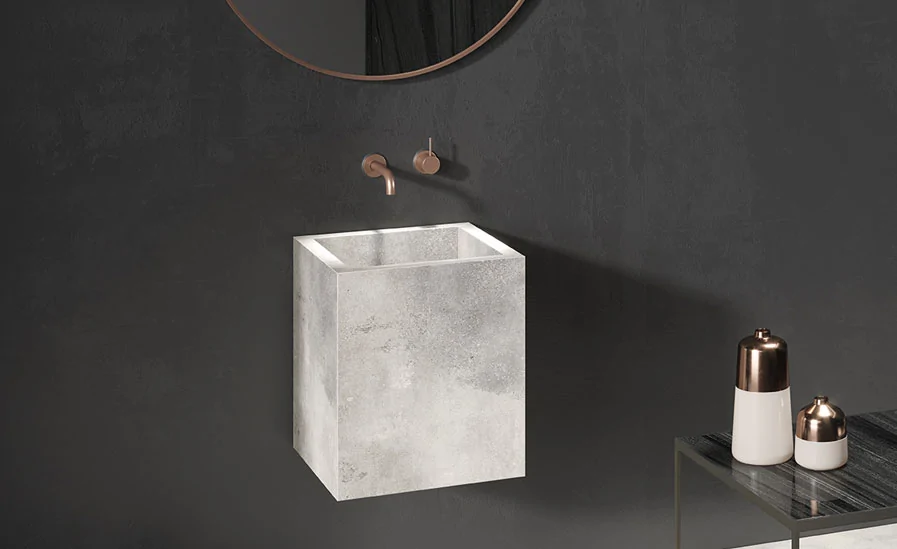 Раковина из керамогранита ITALON HOME Cube 40