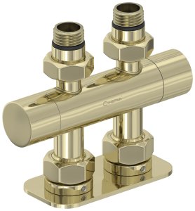 Вентиль Сунержа 2х1/2" прямой скрытый-скрытый EU50