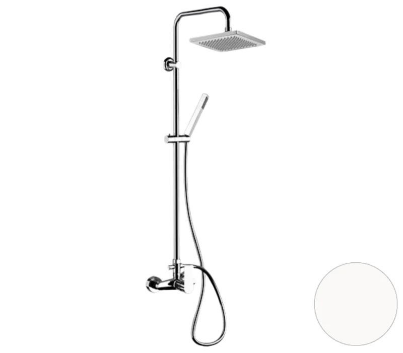 Душевая система Remer Energy EY37X7SS9SSBO, белый матовый