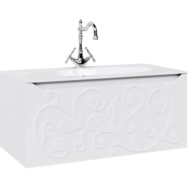 Тумба подвесной Aqwella Elegance Clarberg 100 под умывальник