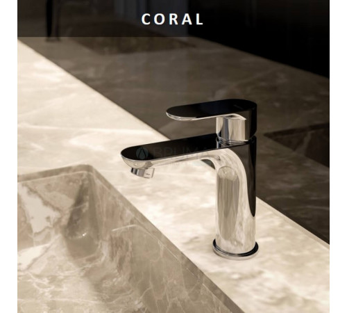 Смеситель для раковины Bruma Coral 194 010 0CR Cromado