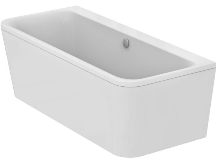 D-shape акриловая пристенная ванна 180X80 см Ideal Standard TONIC II E399601