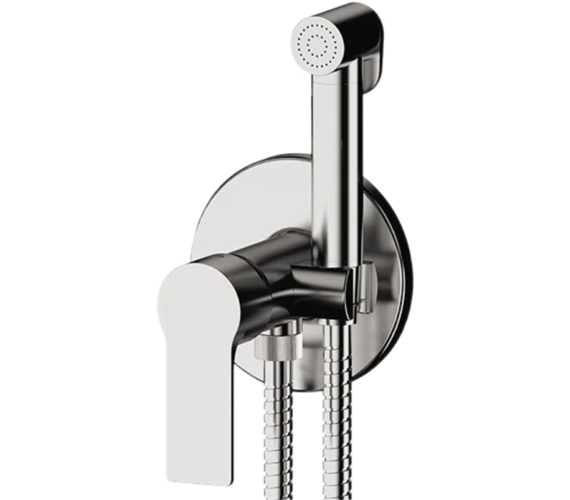 Гигиенический душ со смесителем Remer Energy EY65W, хром