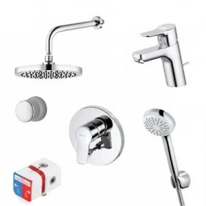 Набор смесителей д/душа 376300565 хром