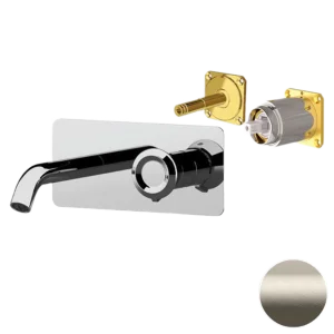 Смеситель для раковины Remer Element ET15KBXV, сталь