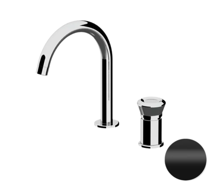 Смеситель для раковины Remer Element ET57NO, черный матовый