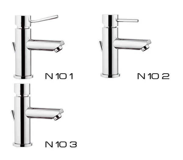 Смеситель для ванны Remer Minimal N072DO, золото глянцевое