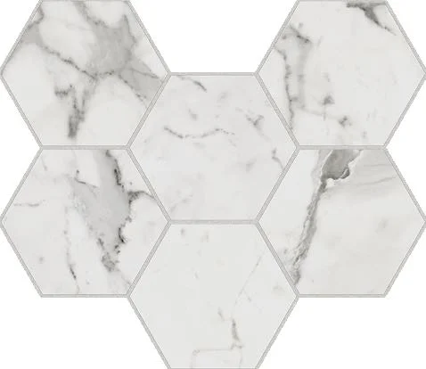 Мозаика Charme Evo STATUARIO MOSAICO HEXAGON 25*29