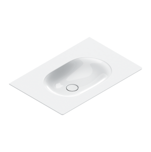 Керамическая столешница с интегрированной раковиной Catalano Sfera 75х50