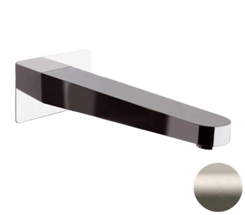 Излив настенный 18 см Remer Class Line 91LXV, сталь