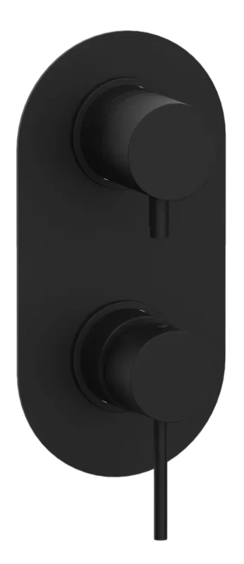 Смеситель для душа Remer X Style X93KBNO, чёрный матовый