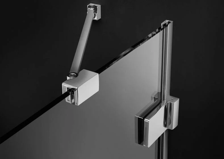 Душевая дверь Radaway Euphoria KDJ 612, 61.2 х 200 см, стекло прозрачное, профиль хром, правая, 383612-01R