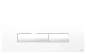 Кнопка смыва механическая OLI Glam 139184  белая