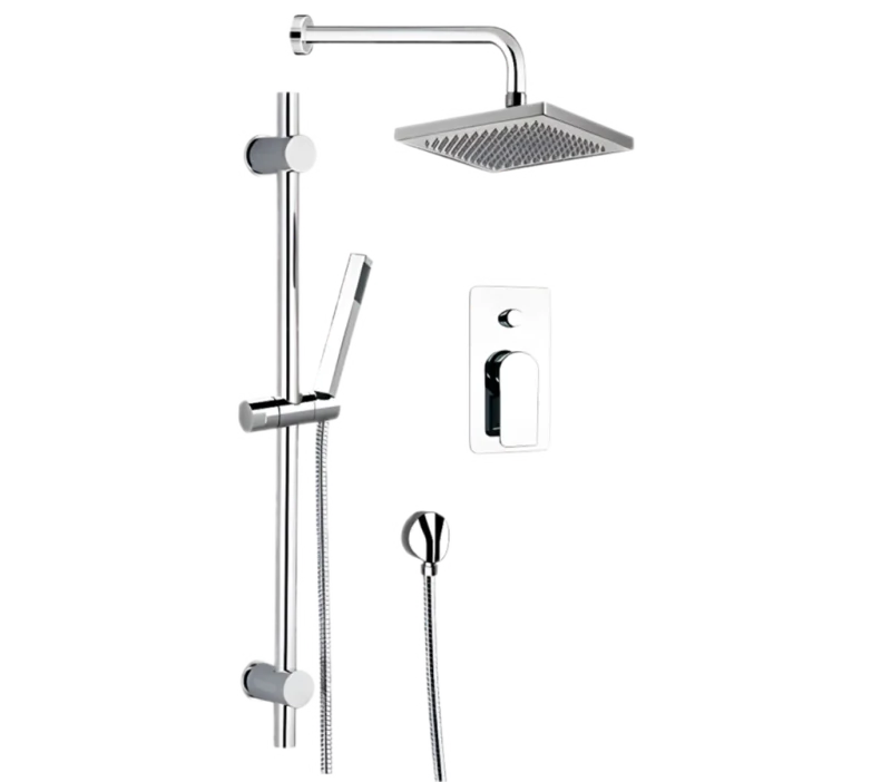 Душевая система Remer Infinity I09S07O, хром