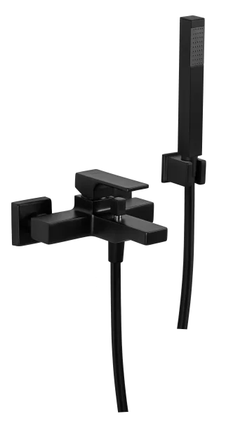 Смеситель для ванны Remer Absolute AU02NO, черный матовый