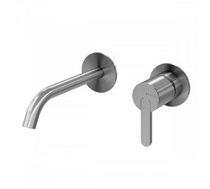 E1868501IS Внешняя часть смесителя Bruma X-Alpha для раковины.Satin stainless steel