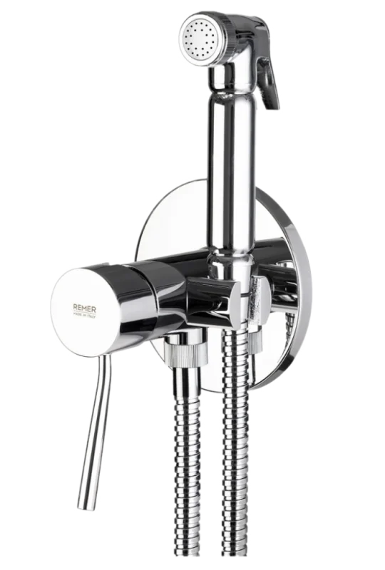 Гигиенический душ со смесителем Remer Minimal N65, хром