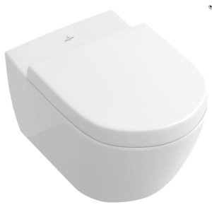 Унитаз подвесной Villeroy&Boch Subway 2.0 5614R001 37x56 безободковый, белый