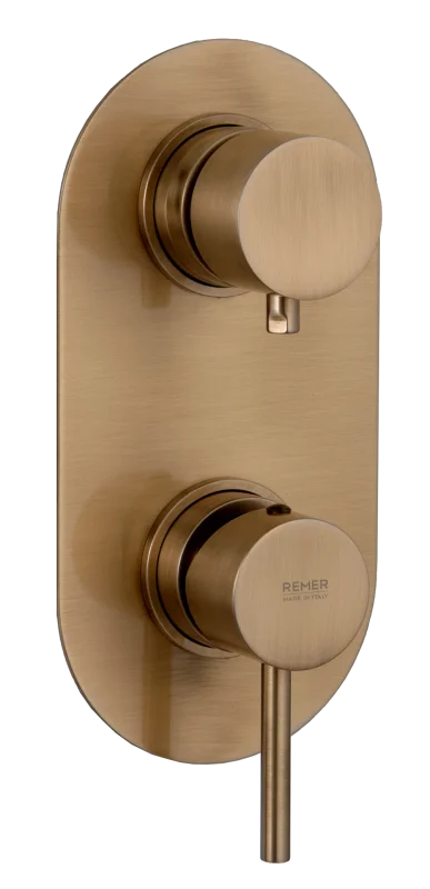Смеситель для душа Remer X Style X93KBVO, состаренная латунь