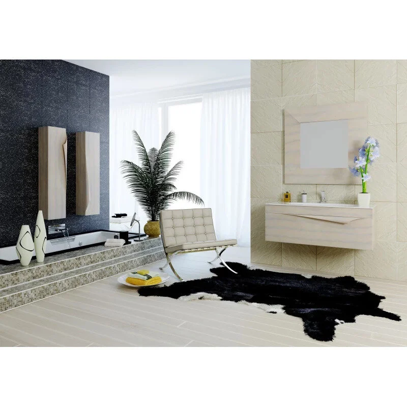 Зеркало Aqwella Papyrus Wood