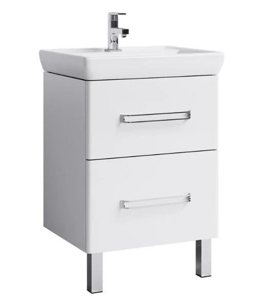 Тумба напольная Aqwella Нео 60 под умывальник белая