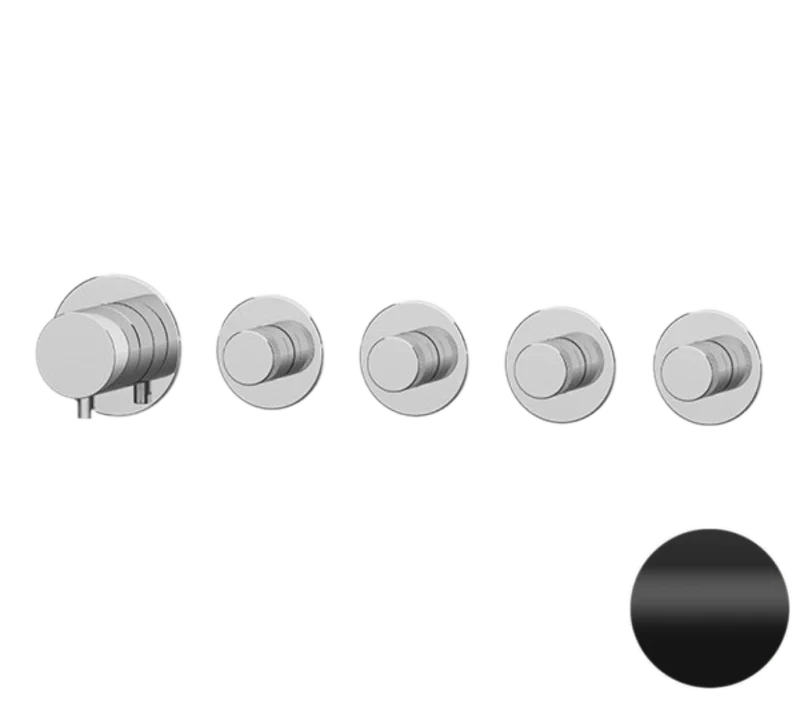 Смеситель для душа Remer X Style N98D4PNO, черный матовый