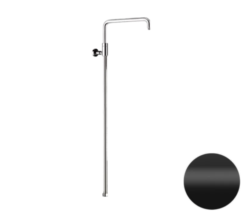 Душевая колонна телескопическая Remer 330A7DCESDEVNO, черный матовый