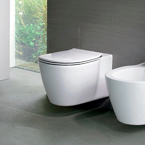 Унитаз подвесной Ideal Standard Tesi Aquablade, арт.T007901 с сиденьем Soft-close, арт.T352701