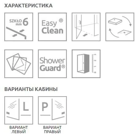 Душевая дверь Radaway Idea DWJ 130 387017-01-01, 130*200,5 см
