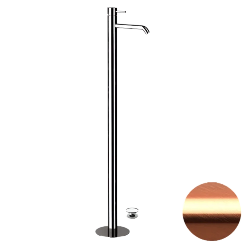 Смеситель для раковины Remer X Style X18RP, медь брашированная