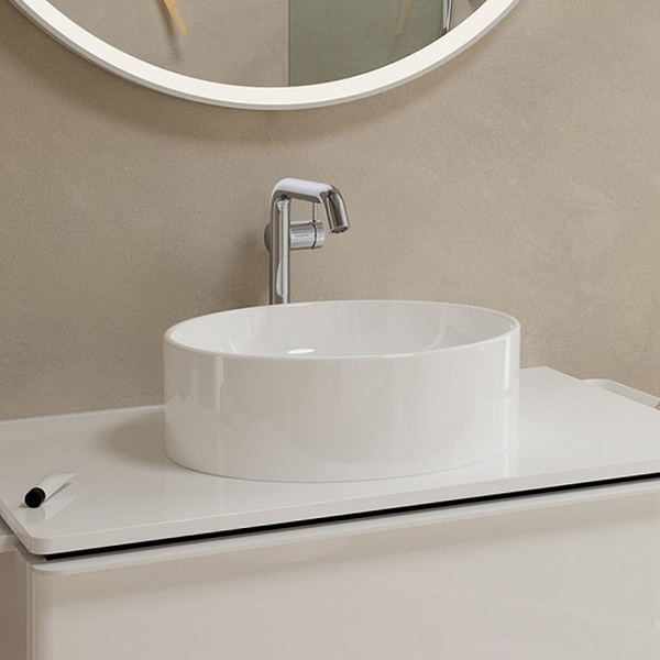 Смеситель для умывальника Hansgrohe Tecturis S 240, сливной гарнитур click-clack, хром, 73370000
