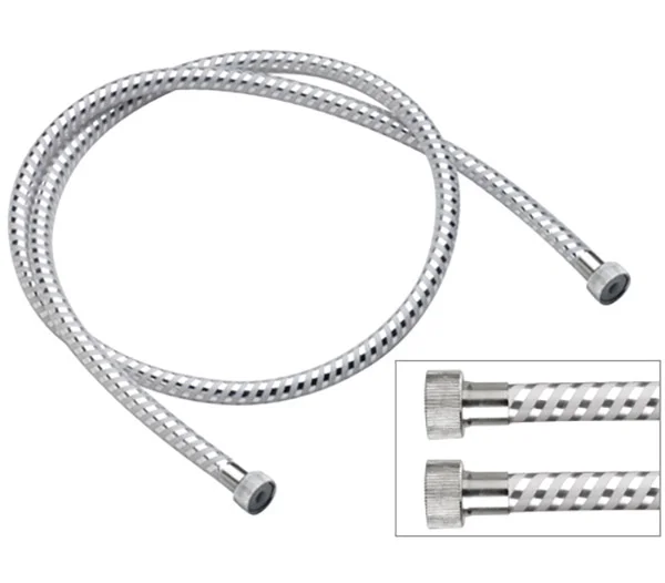 Шланг для душа ПВХ 120 см Remer 332120, хром