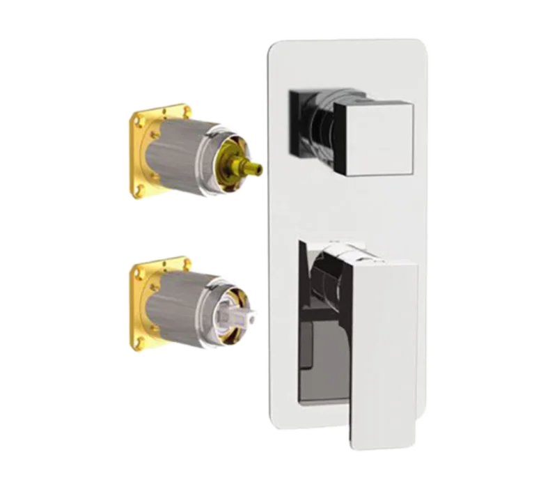 Смеситель для душа Remer Absolute AU93KB, хром