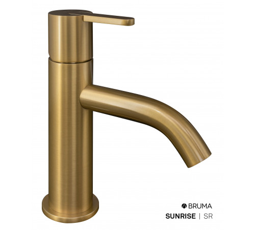 Смеситель для раковины ручка тип 2 Bruma Leaf 167 001 2SR Sunrise
