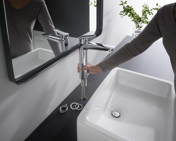 Смеситель для умывальника Hansgrohe Logis 190, без сливного набора, 71091000