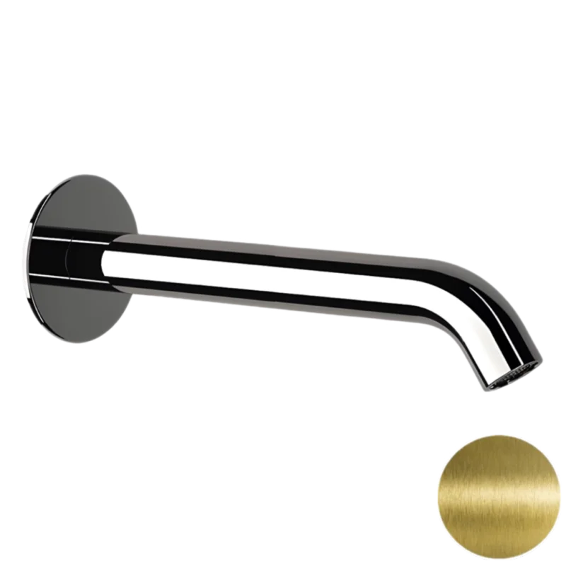 Излив настенный 19 см Remer X Style 91XLVO, состаренная латунь
